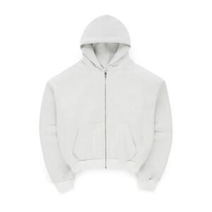 SKYLRK by Justin Bieber Zip Up Hoodie in Hailey Grey